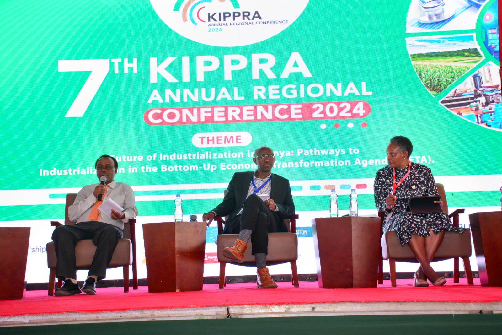 A panel discussion at the 7th KIPPRA Annual Regional Conference
