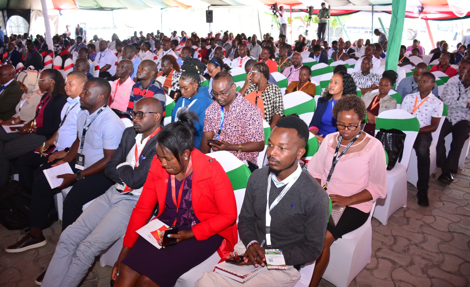 KIPPRA Executive Director Dr Rose Ngugi addresses the participants at the 7th KIPPRA Annual Regional Conference